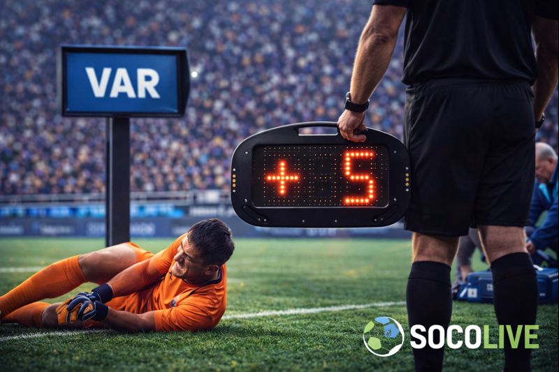 Bù giờ khi có chấn thương